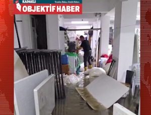 TESKİ’nin İhmali 3 Milyon TL’lik Zarara Yol Açtı! Bağlık Mahallesi’nde altyapı krizi iş yerini vurdu