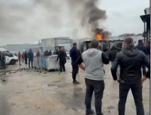 Çerkezköy’de Bugün Korkutan Yangın