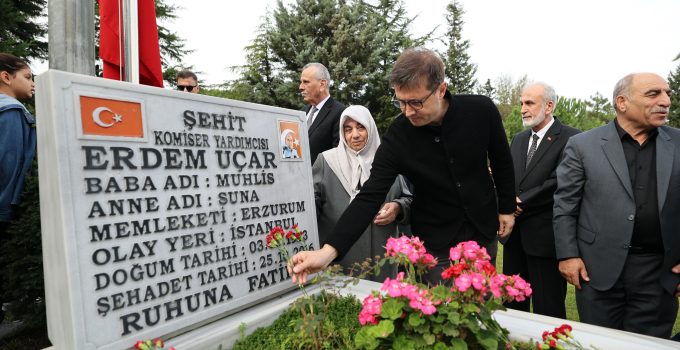 Şehit Komiser Yardımcısı Erdem Uçar, Vefatının 9. Yılında Anıldı