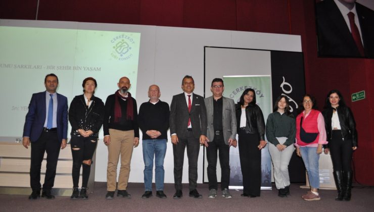 Çerkezköy’de “Gün Doğumu Şarkıları – Bir Şehir Bin Yaşam” Semineri Düzenlendi