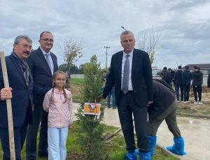 Çerkezköy Halit Narin MTAL’de 11 Kasım Fidan Dikimi Etkinliği
