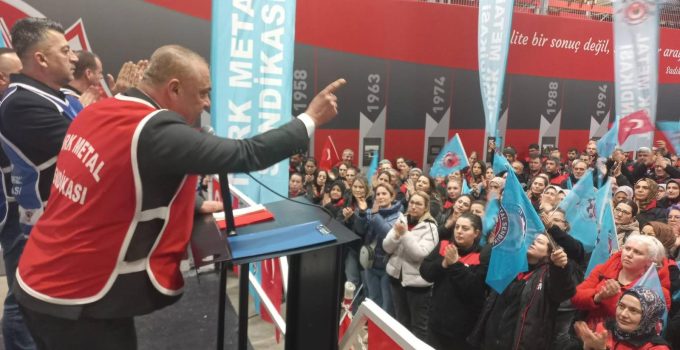 Türk Metal Sendikası’ndan Çerkezköy’de TİS Eylemi