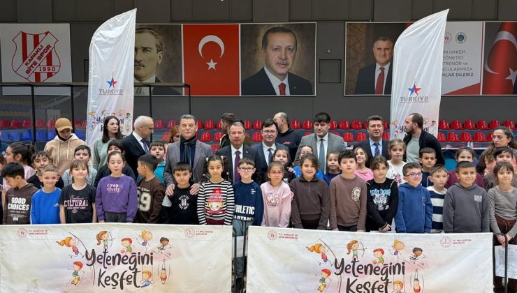Kaymakam Gürdal, 2026 Yetenek Taraması ve Spora Yönlendirme Programını Ziyaret Etti