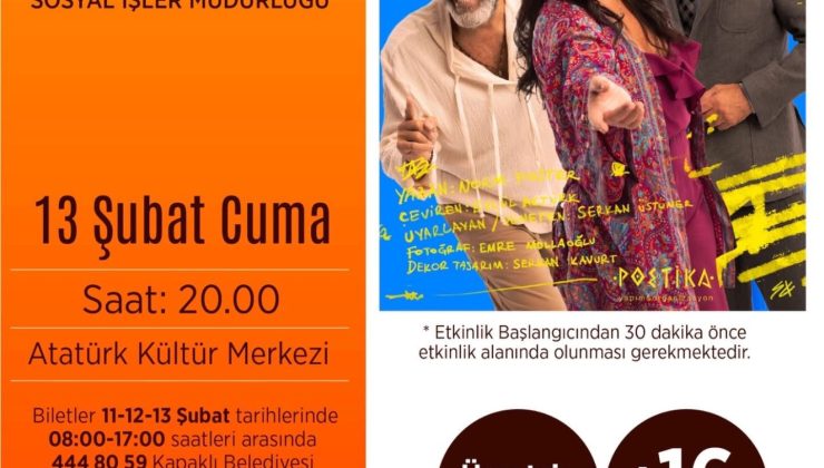 Kapaklı’da “Aşk Listesi” Sahnelenecek