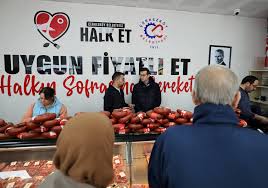 Çerkezköy Belediyesi Halk Et’te 1 Yılda 130 Bin Kilogram Satış