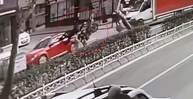 Çorlu’da Motosiklet Kazası: Genç Sürücü Yaralandı