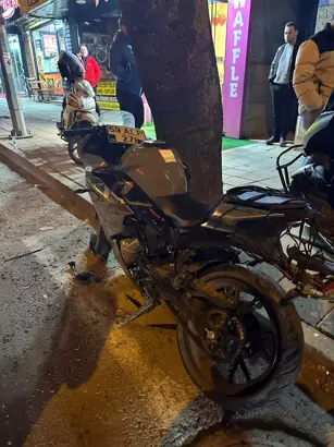 Çorlu’da Feci Çarpışma: Motosiklet Sürücüsü Yaralandı