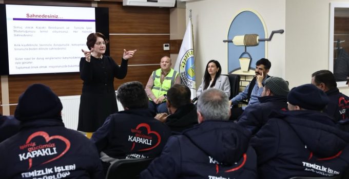 Kapaklı Belediyesi, Temizlik İşleri Personeline Hizmet İçi Eğitim Düzenledi