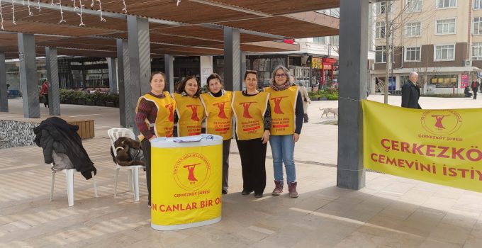 Çerkezköy’de Cemevi İçin İmza Kampanyası Başlatıldı
