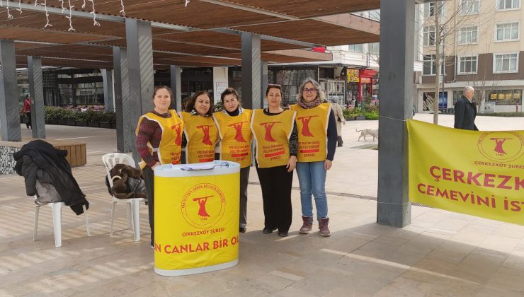 Çerkezköy’de Cemevi İçin İmza Kampanyası Başlatıldı