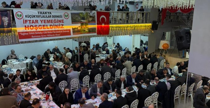Kapaklı’da Küçükyaylalılar Derneği’nden Birlik ve Beraberlik İftarı