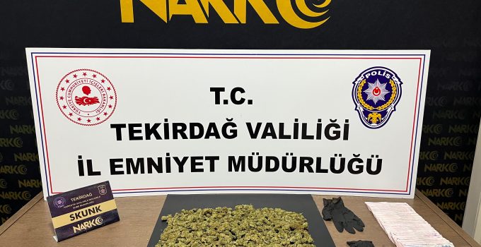 Tekirdağ’da Narkotikle Mücadele Kararlılıkla Sürüyor: 138 Şahsa İşlem, 10 Tutuklama