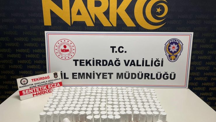 Tekirdağ’da Uyuşturucu Operasyonları: 5 Kişi Tutuklandı