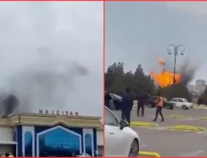 İRAN AZERBAYCAN’I VURDU! İRAN İHA’SI NAHÇIVAN HAVALİMANI’NA DÜŞTÜ