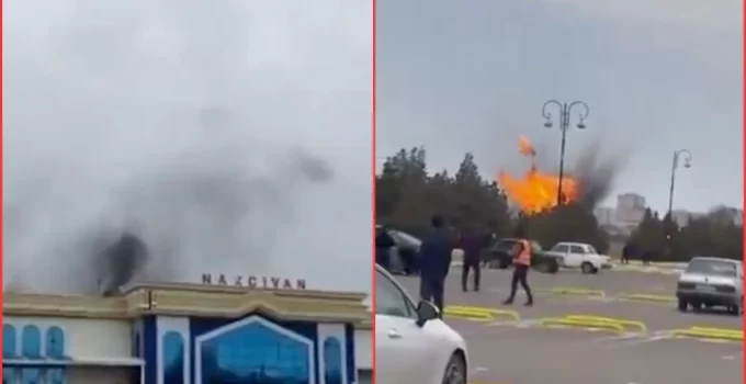 İRAN AZERBAYCAN’I VURDU! İRAN İHA’SI NAHÇIVAN HAVALİMANI’NA DÜŞTÜ