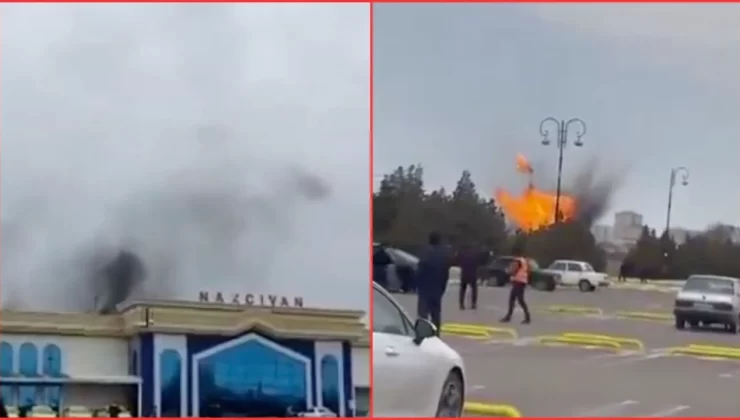 İRAN AZERBAYCAN’I VURDU! İRAN İHA’SI NAHÇIVAN HAVALİMANI’NA DÜŞTÜ