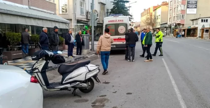 Muratlı’da Motosiklet Kazası: 1 Yaralı