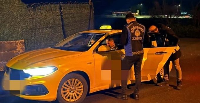 TEKİRDAĞ’DA T PLAKALI TAKSİLERE SIKI DENETİM