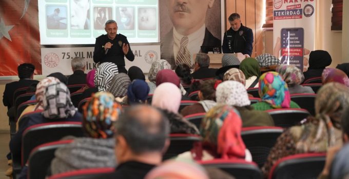 Çorlu’da Emniyetten Annelere Bilgilendirme: Çocukların Güvenliği Ön Planda