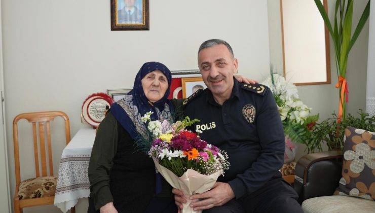 Polis Teşkilatı’nın 181. Yılında Şehit Aileleri ve Gazilere Anlamlı Ziyaret