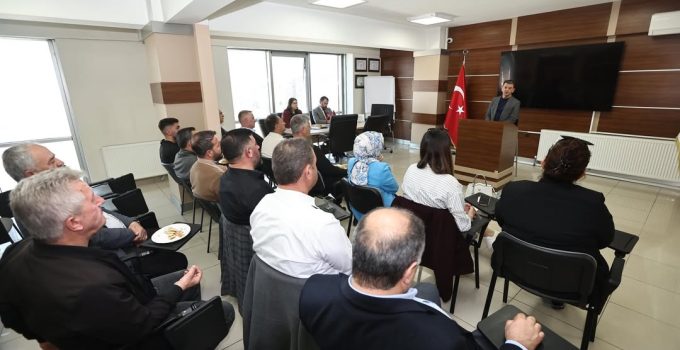 Başkan Mustafa Çetin Muhtarlarla Bir Araya Geldi