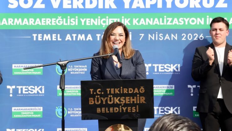 Yeniçiftlik’te Kanalizasyon Yatırımının Temeli Atıldı