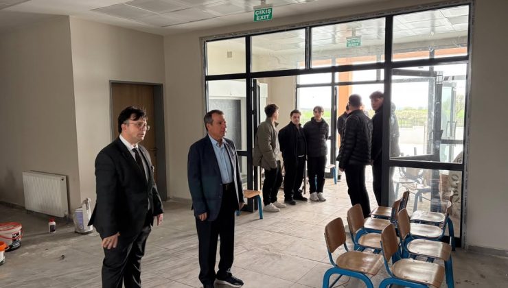 Kaymakam Gürdal’dan Kapaklı’da Yeni Okullara Yakın Takip