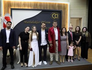 Başkan Vahap Akay Genç Çiftin Nikâhını Kıydı