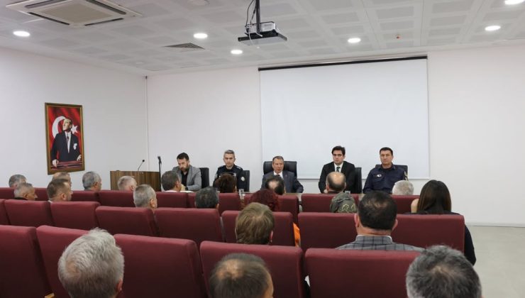 Kapaklı Kaymakamı Mustafa Gürdal Muhtarlarla Bir Araya Geldi