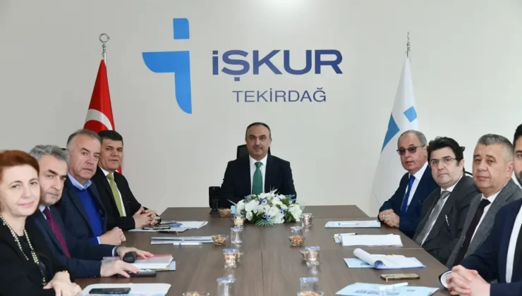 TEKİRDAĞ’DA İL İSTİHDAM VE MESLEKİ EĞİTİM KURULU TOPLANTISI GERÇEKLEŞTİRİLDİ