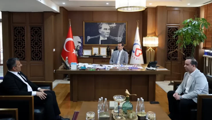 Çerkezköy’de Kent Konseyi’nden Belediyeye Ziyaret