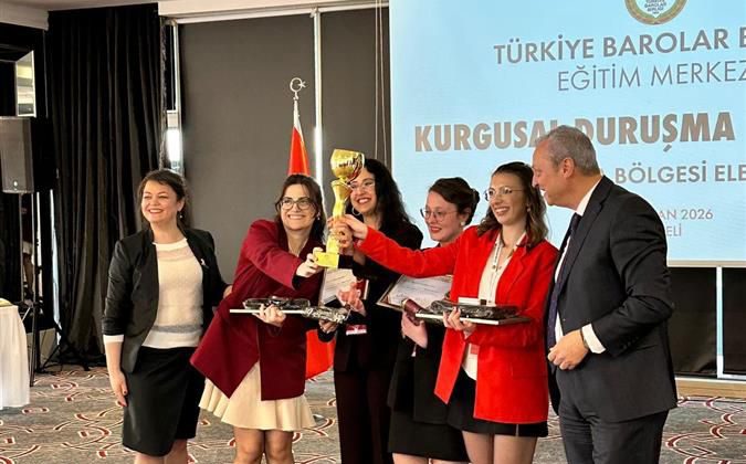 Tekirdağ Barosu stajyerlerinden Marmara Bölgesi birinciliği