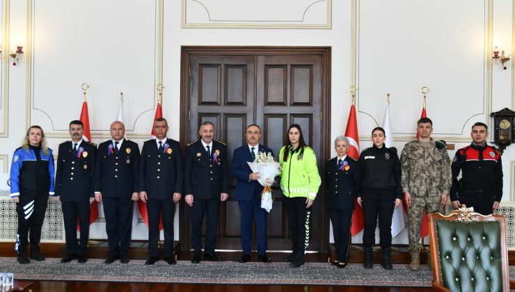 Vali Soytürk’e Polis Haftası Kapsamında Ziyaret