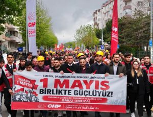 Çorlu’da 1 Mayıs’ta Emek ve Dayanışma Mesajı