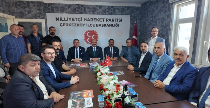 Cumhur İttifakı Çerkezköy’de Bayramlaştı