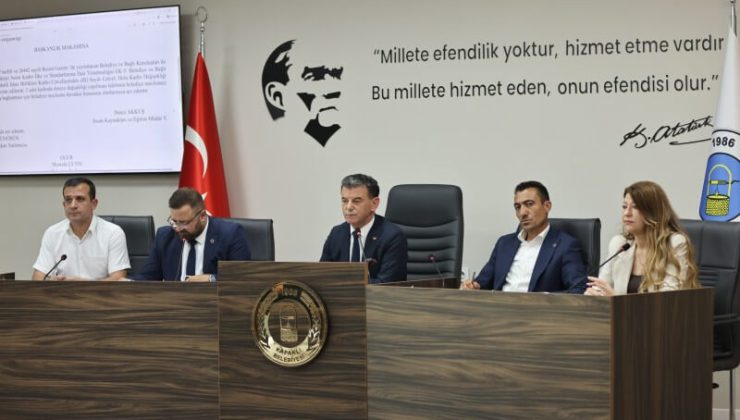 KAPAKLI BELEDİYE MECLİSİ HAZİRAN AYI TOPLANTISININ İLK OTURUMU TAMAMLANDI