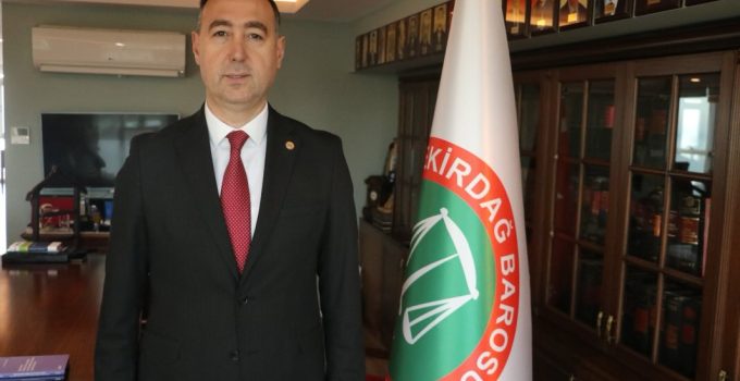 Baro Başkanı Gürcün Yeniden Aday Olmayacağını Duyurdu