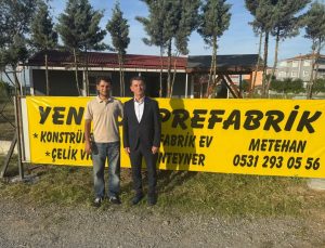 Başkan Mustafa Çetin’den Yeniköy Prefabrik’e Ziyaret