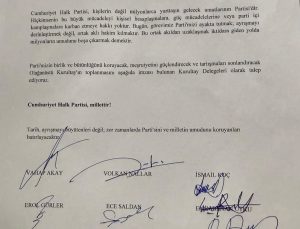 Başkan Akay ve 10 Kurultay Delegesinden Ortak Çağrı: “Olağanüstü Kurultay Toplanmalı”
