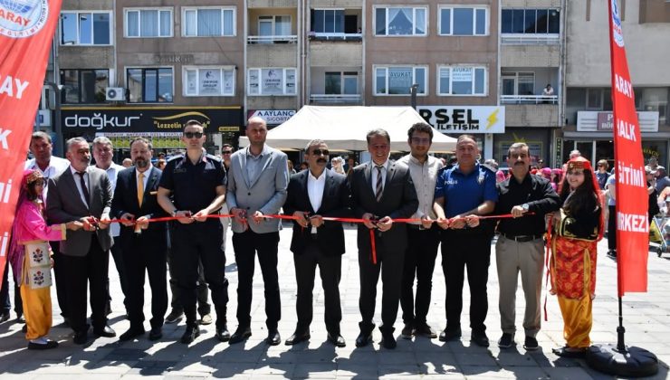 Saray Halk Eğitimi Merkezi Yıl Sonu Sergisi Büyük İlgi Gördü