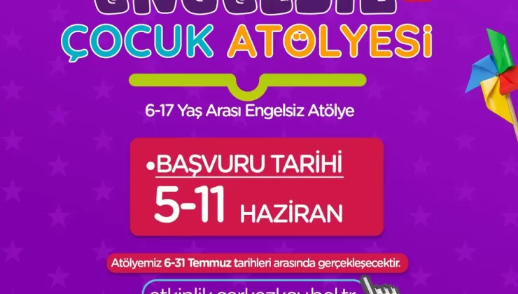 Çerkezköy Belediyesi’nden “Engelsiz Çocuk Atölyesi” Başvuruları Başladı