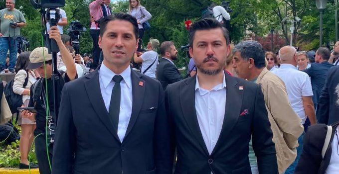 Sedat Çolak’tan Özgür Özel’e Ankara’da Destek