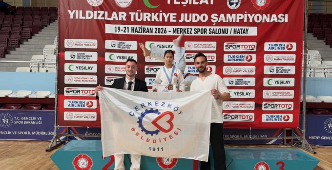 Çerkezköylü Judocu Berrak Bekci Türkiye Üçüncüsü Oldu