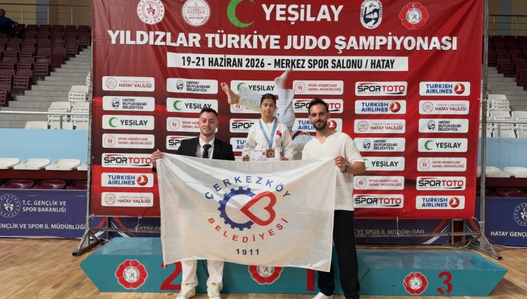 Çerkezköylü Judocu Berrak Bekci Türkiye Üçüncüsü Oldu