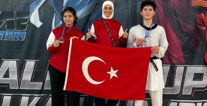 Çerkezköylü Taekwondocular Balkan Kupası’nda Zirveye Çıktı