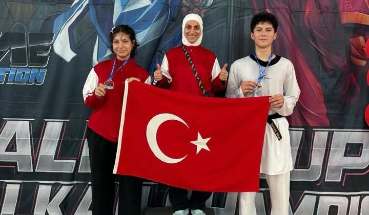 Çerkezköylü Taekwondocular Balkan Kupası’nda Zirveye Çıktı