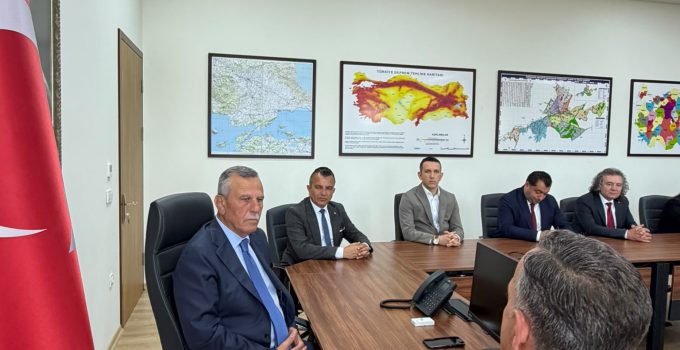 ÇERKEZKÖY KENT KONSEYİ VE KENT KONSEYLERİ BİRLİĞİNDEN ÇERKEZKÖY KAYMAKAMLIĞI VE ÇERKEZKÖY BELEDİYESİNE ZİYARET