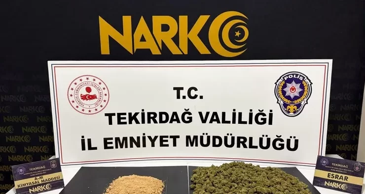 Çorlu’da Dev Uyuşturucu Operasyonu: 18 Milyon Liralık Zehir Ele Geçirildi