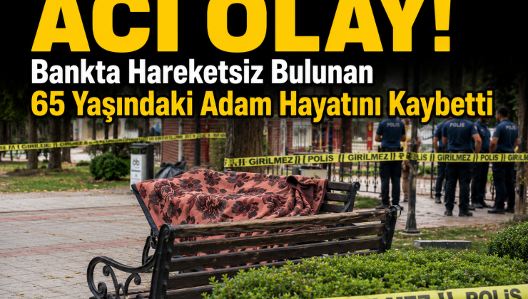 Çorlu’da Parkta Acı Olay: Bankta Hareketsiz Bulunan 65 Yaşındaki Adam Hayatını Kaybetti