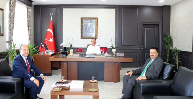 Yeşilay Yöneticilerinden Kaymakam Mustafa Gürdal’a Ziyaret